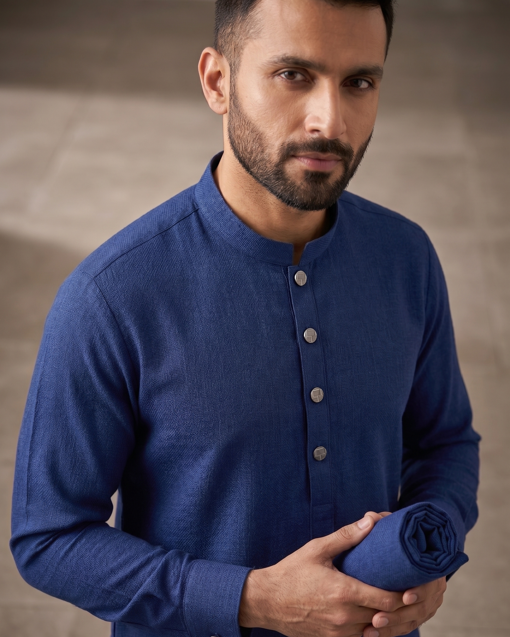 Royal Azure Crest Shalwar Kameez