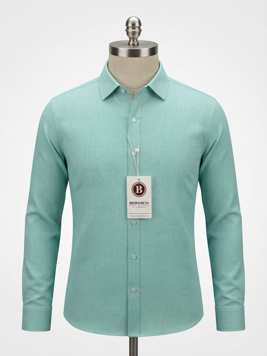 Premium Mint Green Dress Shirt
