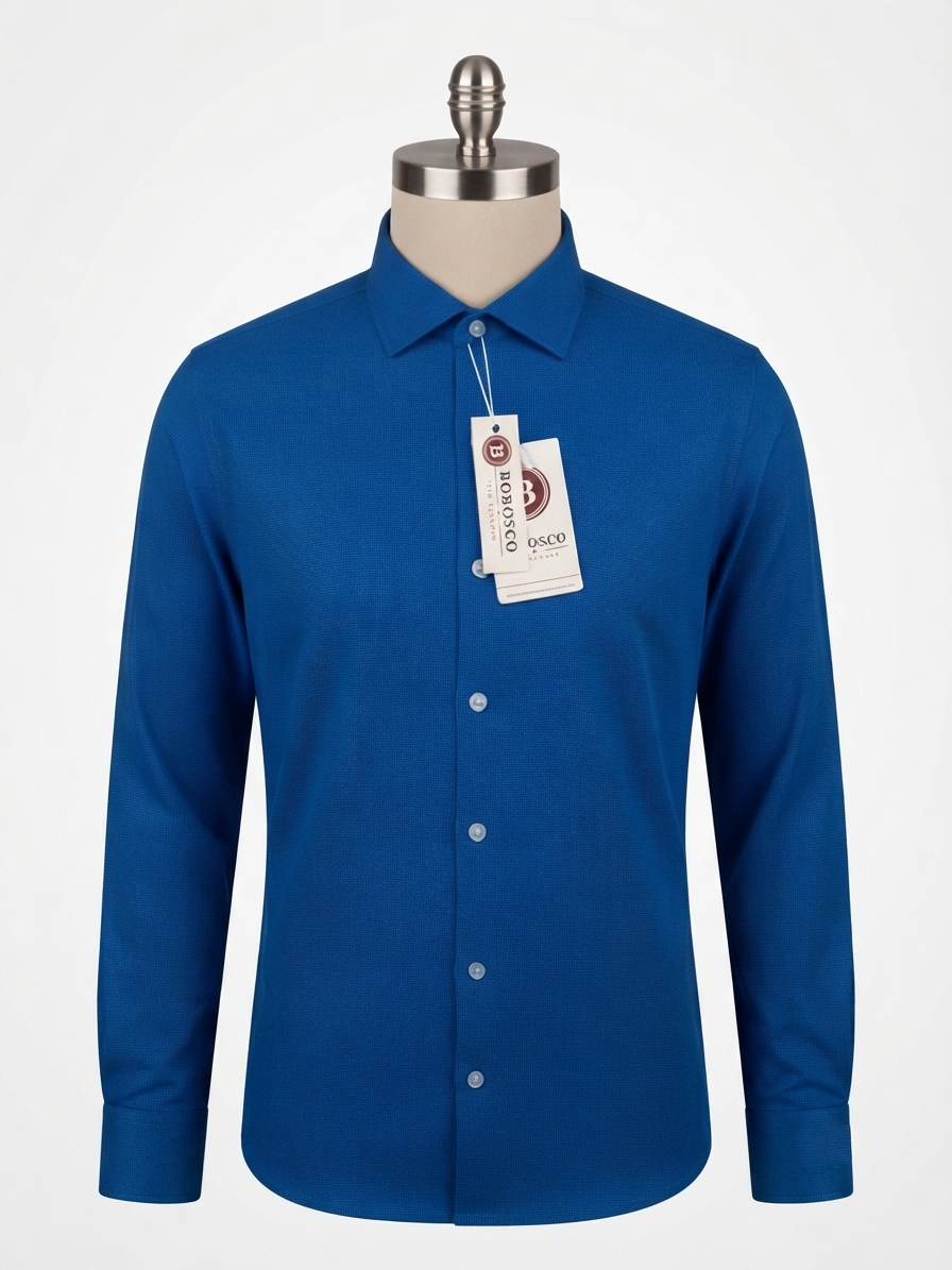 Premium Royal Blue Dress Shirt